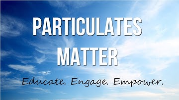 2015 Particulates Matter - Workshop Highlight