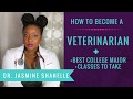What Major and Classes do I need to become a Veterinarian?