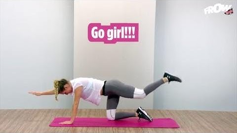 12 Minuten Bauch-Beine-Workout - Daria zeigt wie einfach es ist fit zu bleiben