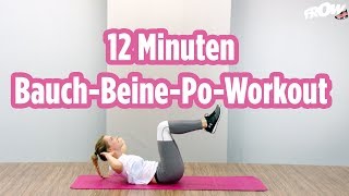 12 Minuten Bauch-Beine-Workout - Daria zeigt wie einfach es ist fit zu bleiben image