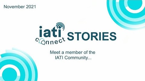 IATI Connect Stories: Julio López (Datalat) - English