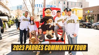 Padres Surprise San Diego With Community Tour!