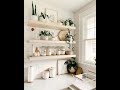 Ideas de repisas para cocina y baño. Farmhouse Floating shelves