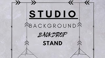 DIGITEK® Studio Background Stand Kit Unboxing & Setup for Photography & Videography