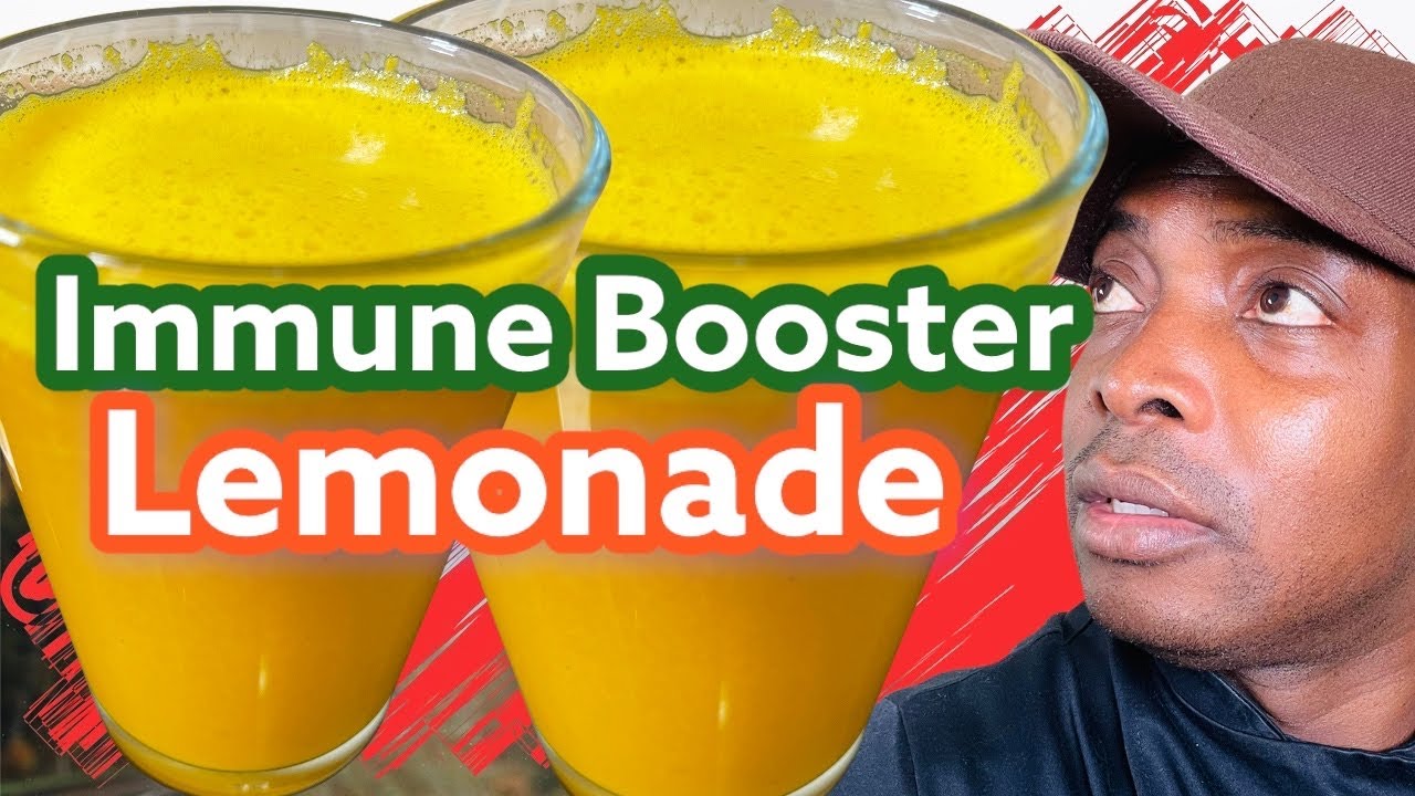 Immune Booster With Garlic Turmeric And Lemons ! Lemonade Drink! ￼ | Chef Ricardo Cooking