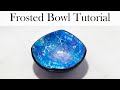 DIY Polymer Clay Tutorial: Frosted Polymer Clay Bowl Tutorial