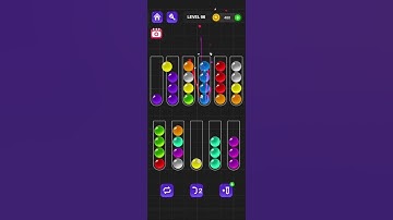 Ball Sort Master Level 86 #ballsortmaster #ballsortmastersolution #puzzlegame #gaming #games
