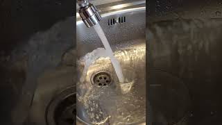 Fountain in the kitchen sink