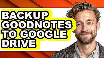 How to Backup Goodnotes to Google Drive - Full Guide