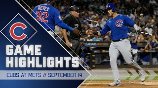 Game Highlights: Cubs Sweep the Mets After Jumping Out to an Early 6Run Lead in the First | 9/14/22