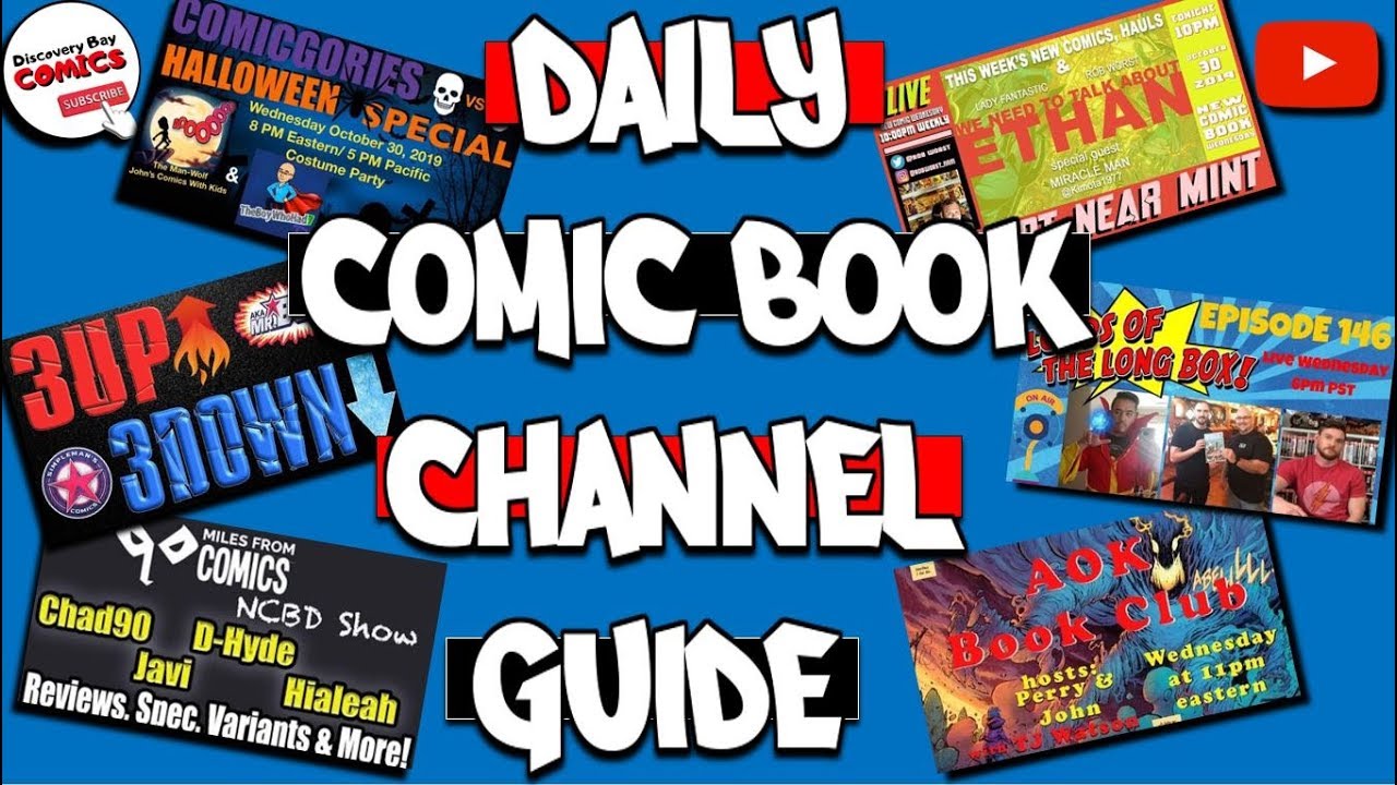 Comic Book News Channels Ep