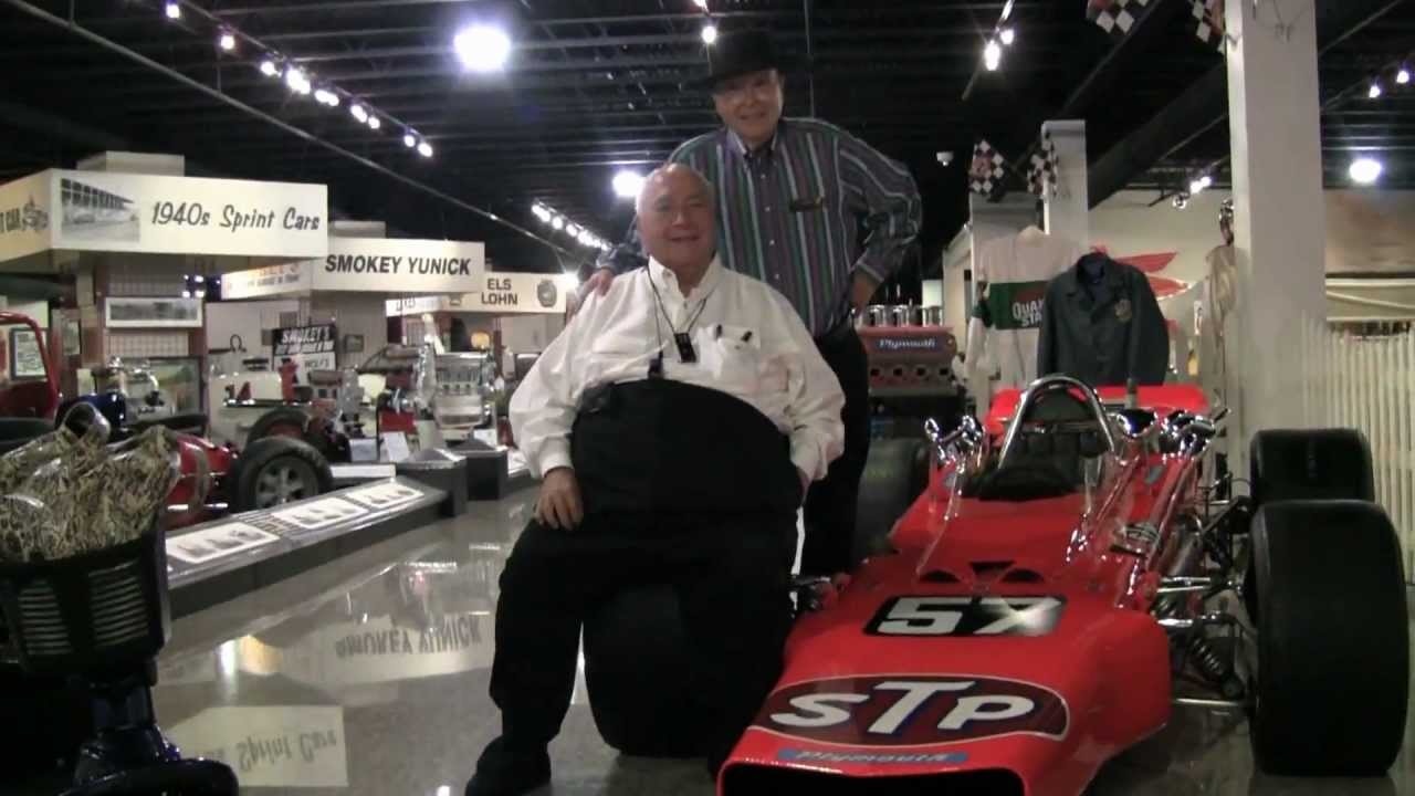 Andy Granatelli visits the Museum of American Speed