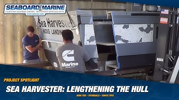 Project Spotlight: From Outdrive to V-Drive. The Sea Harvester Episode 1: Lengthening The Hull.