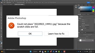 Scratch Disks Are Full Photoshop - How to Clear Scratch Disks (Watch Before You Delete Anything)