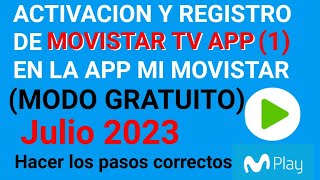 ACTIVAR MOVISTAR PLAY (gratuito) en App MI MOVISTAR #movistarperú , #movistarplay screenshot 5