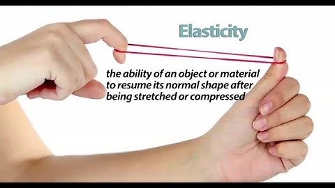 ELASTICITY- PART 1 (WORKSHOP CALCULATION AND SCIENCE)