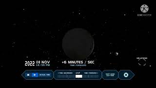 TOTAL SOLAR ECLIPSE and TOTAL EARTH ECLIPSE | solar system scope app | part #2