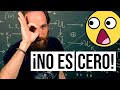 ¿Por qué si no multiplicamos nada el resultado no es cero?