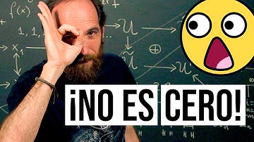 ¿Por qué si no multiplicamos nada el resultado no es cero?