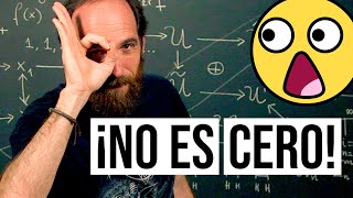 ¿Por qué si no multiplicamos nada el resultado no es cero?