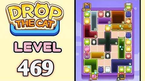 Drop the Cat! Level 469 Walkthrough