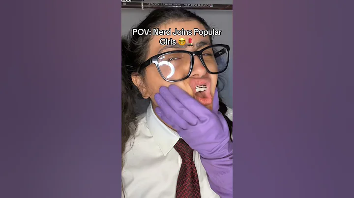 POV:Nerd Joins Popular Girls🤓💄 #makeuptrends #popularmakeup #makeuptransformation #beautyhacks