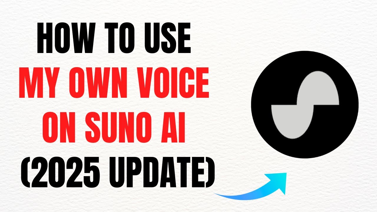 How to Use Your Own Voice on Suno AI (2025 Update) – Full Guide - YouTube