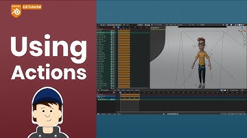 How to use actions in Blender [2.83]