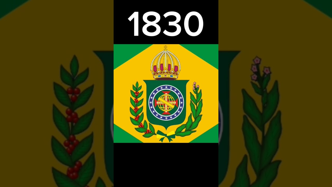 evolução da bandeira do Brasil