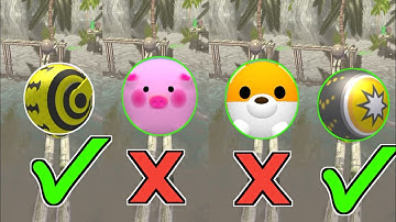 🔥Going Balls VS Sky Rolling Ball VS Action Balls Max Level SpeedRun Gameplay Part 28