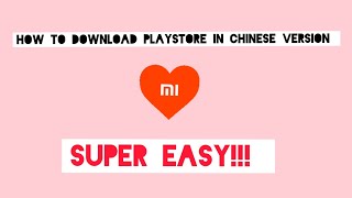 how to download Google Playstore in Chinese Version XIAOMI PAD 5. SUPER EASYYY!!!!