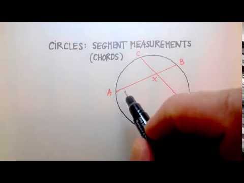 Circles: Chords Intersecting Inside a Circle (2)