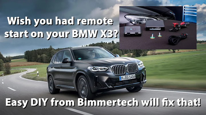 Easily add that remote started you have always wanted - BMW X3 DIY