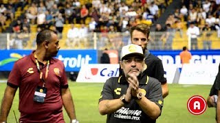 El Color: Dorados Vs. Cafetaleros - El Debut de Maradona