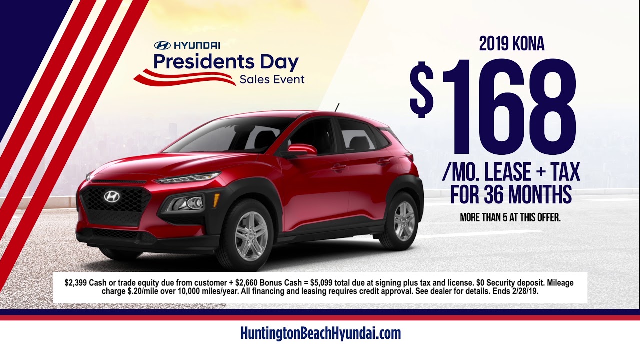 Presidents Day Sales Event at Huntington Beach Hyundai YouTube