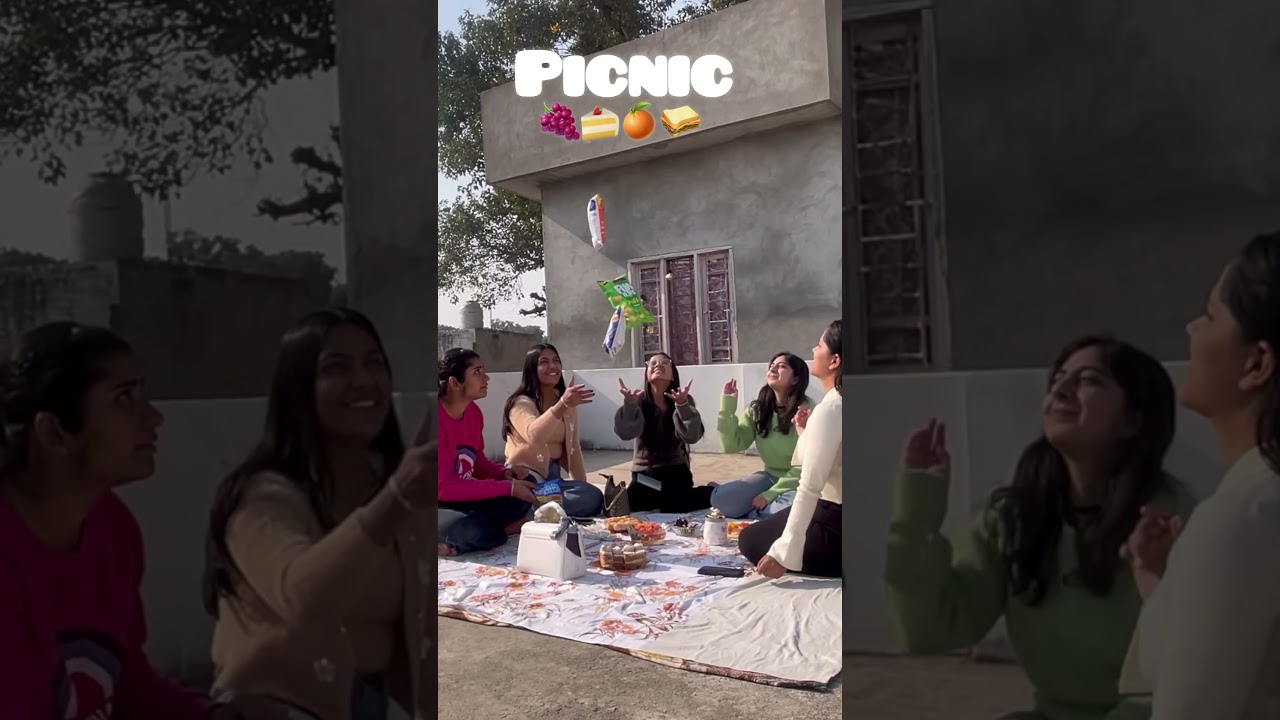 Winters sun and picnic with ur girlies perfect combination ✨🌞❤️🥳