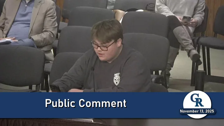 School Board Meeting: November 13, 2025