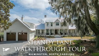 LUXURY HOME TOUR on Shandy Lane in Wilmington, North Carolina