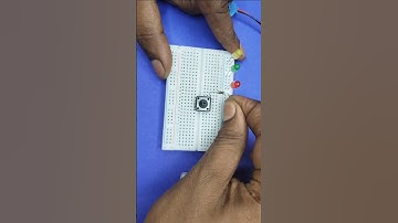 Bread board project Led series CONNECTION #experiment #schoolproject #scienceproject #electronic