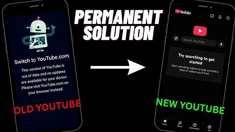 🥺 How to Fix this version of youtube is out of date problem 2025 | Switch to youtube.com problem