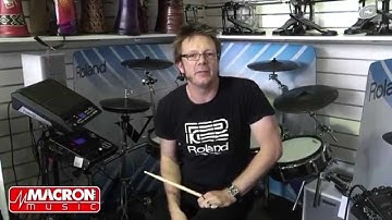 Macron Music- Roland TD30KVS and SPDSX Sample Pad Midi Link and Sampling