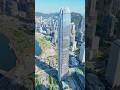 The tallest building in Hong Kong #hk #hongkong #ytshorts #travel #skyline #skyscraper