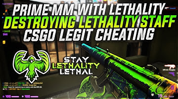 PRIME CSGO MM VS LETHALITY.IO STAFF MEMBER | R2GLOBAL #5