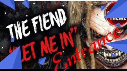 Wr3d the fiend entrance