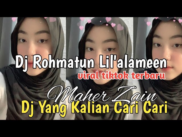 DJ ROHMATUN LIL'ALAMIN, by MAHER ZAIN VIRAL TIKTOK TERBARU 2023 class=