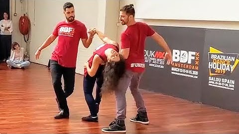 Badoxa "Controla" | Brazilian Zouk Dance | Rachel & Rodrigo & Renato Ramalho