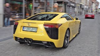 Lexus LFA - Lovely V10 Engine Sounds! Revs & Accelerations!