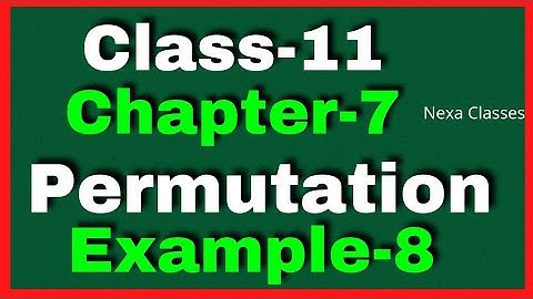 Example 8 Chapter7 Class 11 Math || Example8 Class11 Ch 7 NCERT Math || Chapter7 Example8 Class11