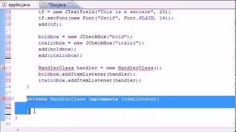 Java Video Tutorial Part 64 |  JCheckBox