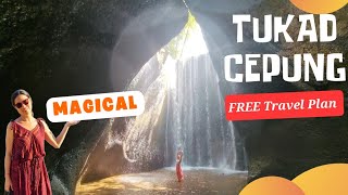 🌟 Travel HACKS you need to know before exploring TUKAD CEPUNG Waterfall! #baliwaterfalls #ubud